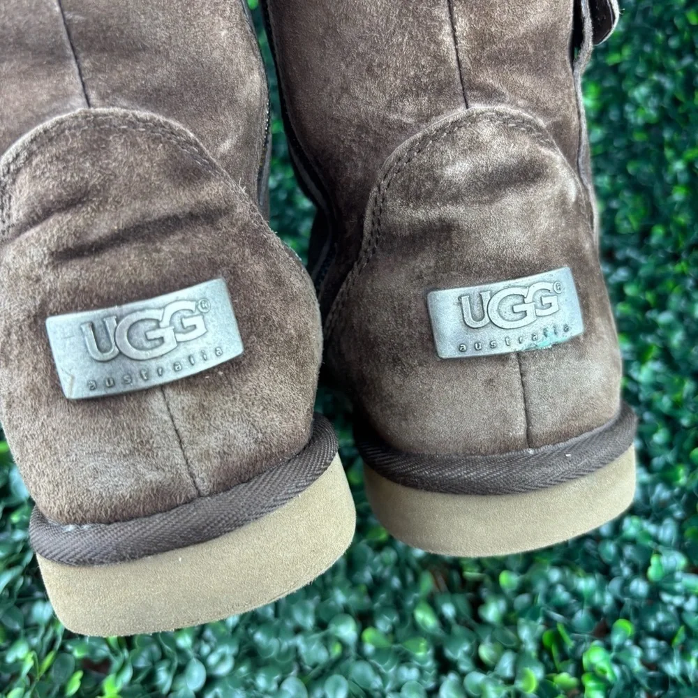 UGG AUSTRALIA CARGO SHEEPSKIN TALL WINTER BOOTS SIZE 8 woman